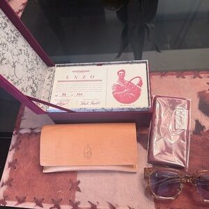 Jacques Marie Mage ‘JMM’ Enzo In Sand Full Set Rare Limited Edition Sunglasses